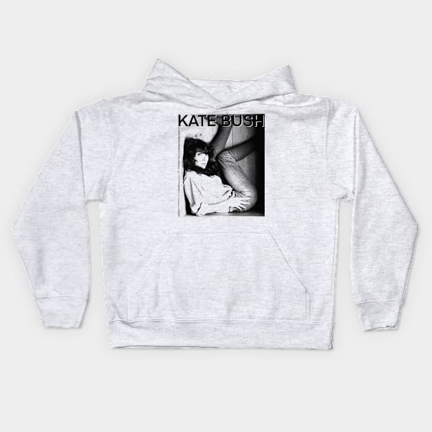 Kate Bush - Retro Kids Hoodie by Unfluid